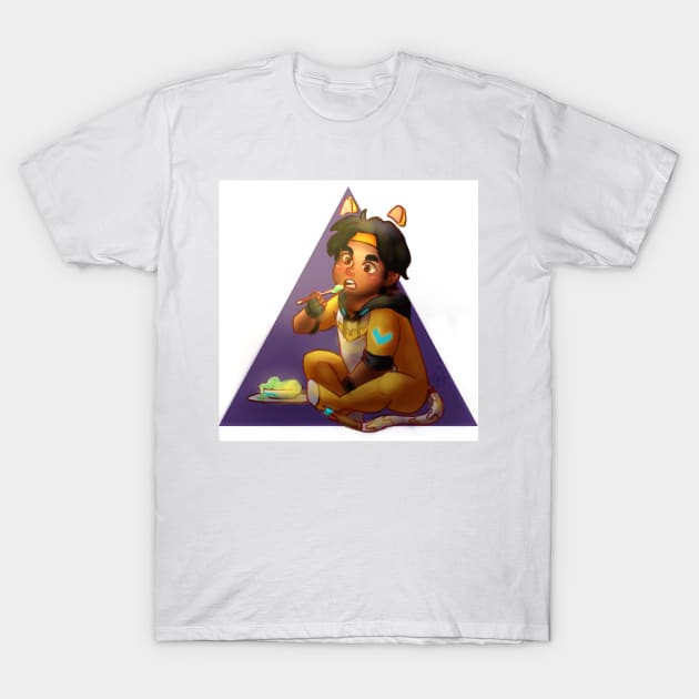 Hunk T-Shirt by LenellyArt